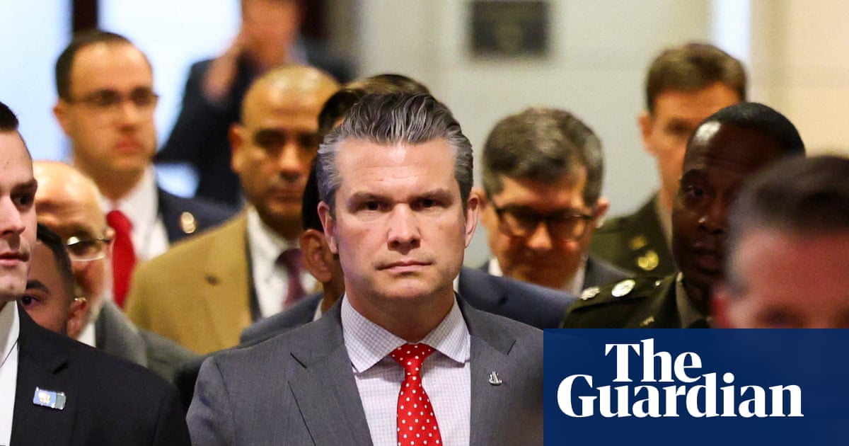 Pete Hegseth: master of the 'nothing to see here' diplomacy.