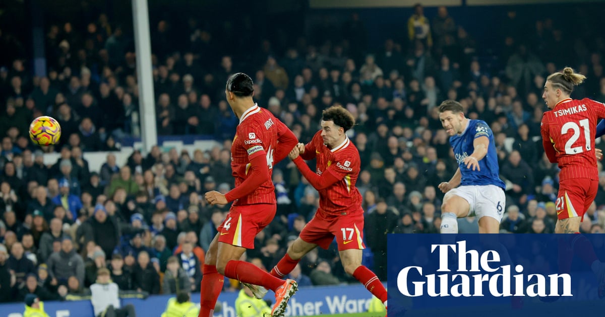 Everton’s Tarkowski thwarts Liverpool as final Goodison derby ends in brawl
