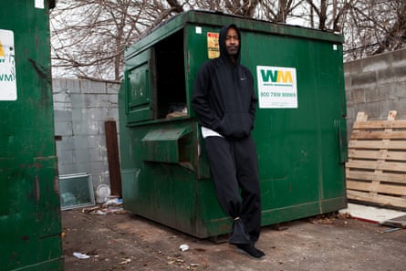 Marcus Baldwin, who survived being compacted inside a garbage truck.