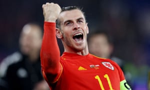 World Cup - UEFA Qualifiers - Play-Off Semi Final - Wales v Austria<br>Soccer Football - World Cup - UEFA Qualifiers - Play-Off Semi Final - Wales v Austria - Cardiff City Stadium, Cardiff, Wales, Britain - March 24, 2022 
Wales' Gareth Bale celebrates after the match Action Images via Reuters/Matthew Childs     TPX IMAGES OF THE DAY