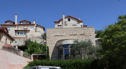 A property in Neve Daniel against a blue sky