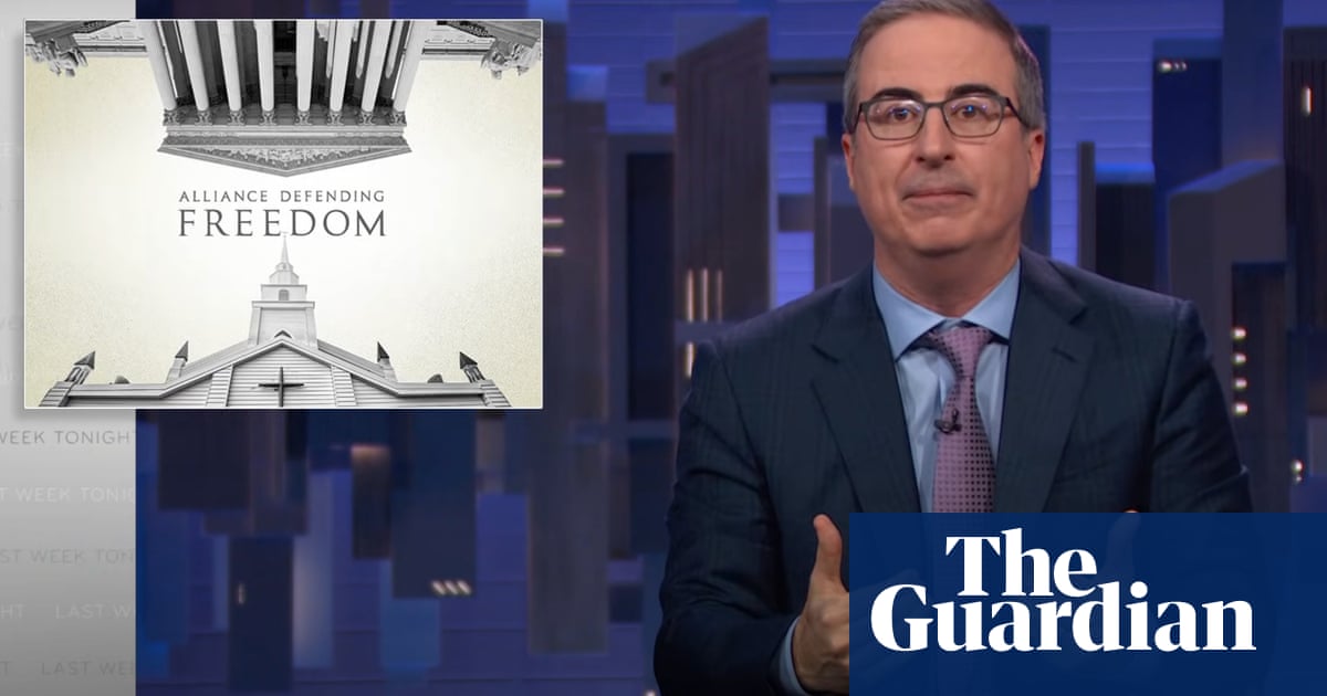 John Oliver on the ADF legal group: ‘A misleadingly friendly face on what is an utterly hateful ideology’