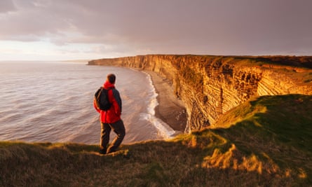 Nash Point on the Glamorgan Heritage Coast, which ‘rivals Devon and Dorset’s Jurassic coast for geological marvels’