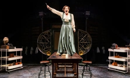 Katie Bird as Eliza Doolittle in My Fair Lady at Leeds Playhouse.