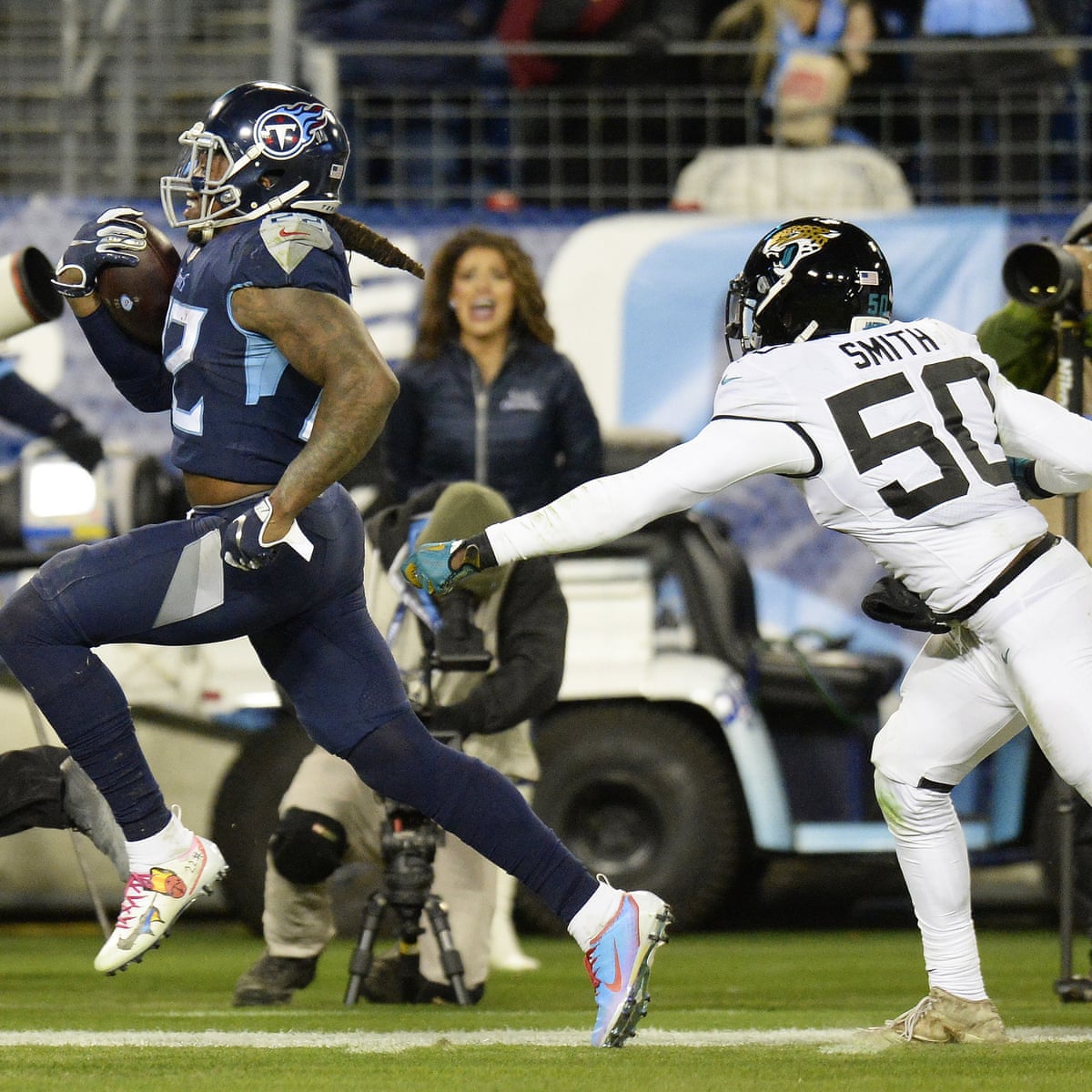 Henry Ties Longest Rushing Touchdown In Nfl History As Titans Rout