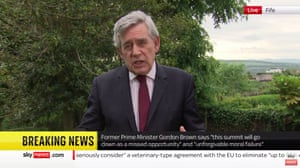Gordon Brown from Sky News this morning.