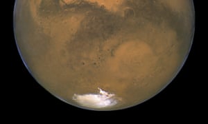 There may be salty ponds under Mars’ South Pole, raising the prospect of tiny, swimming Martian life.