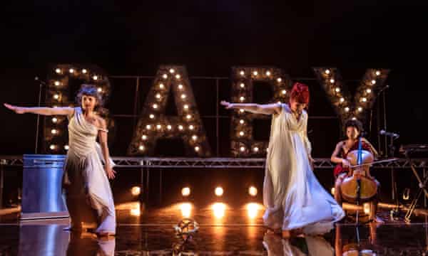 Helen Goalen, Abbi Greenland and Simone Seales in Oh Mother at Home, Manchester.