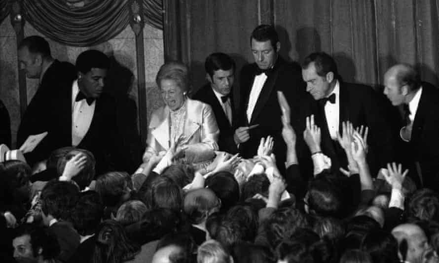 Martha Mitchell at a Republican fundraiser in New York in September 1972. She was the second most in-demand party figure after President Nixon himself.