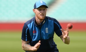 Ben Stokes at The Kia Oval.