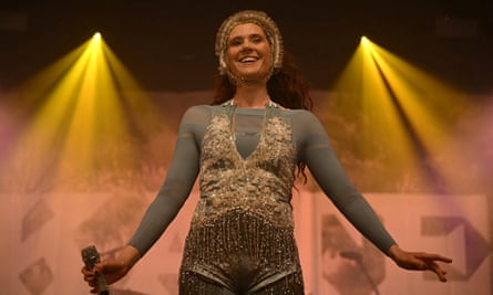 Kate Nash on the Avalon stage at Glastonbury.