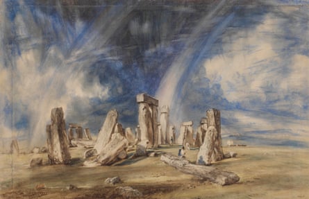 Constable’s painting Stonehenge, c.1835.