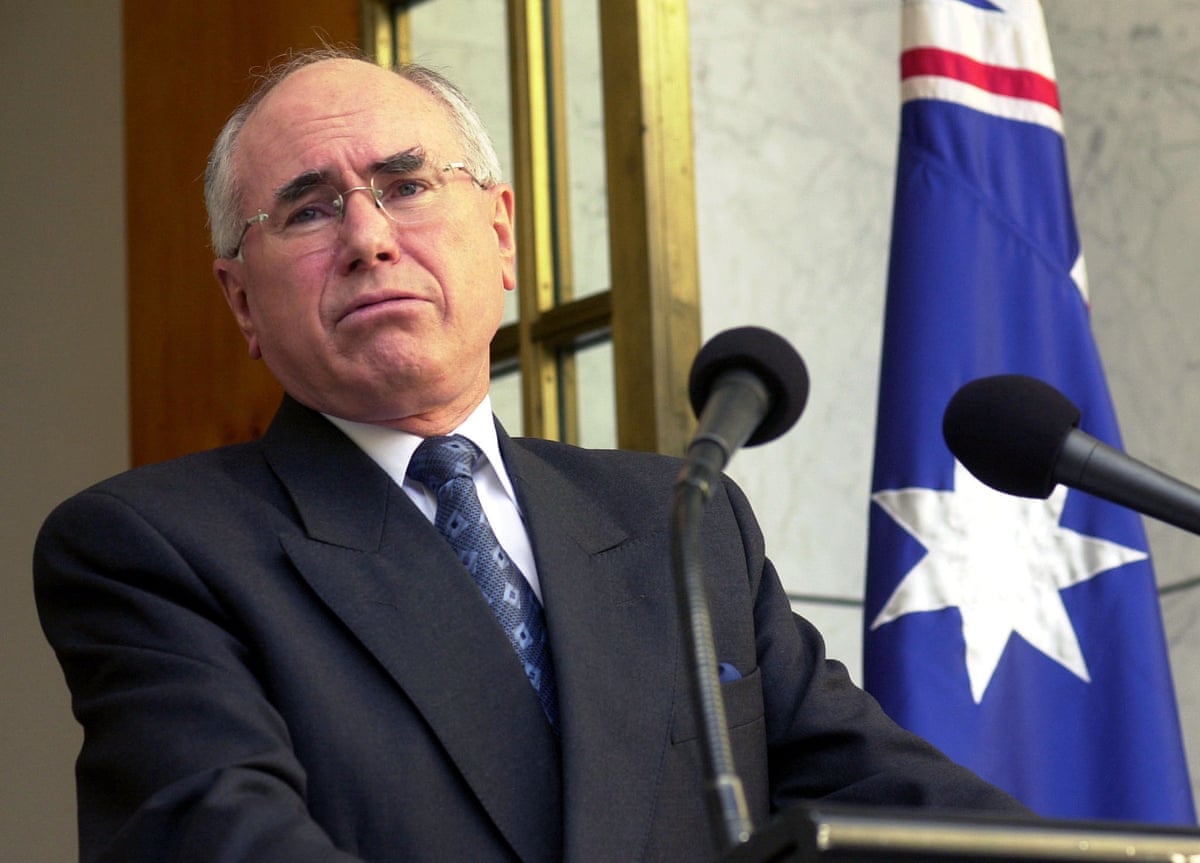 John Howard in October 2001.