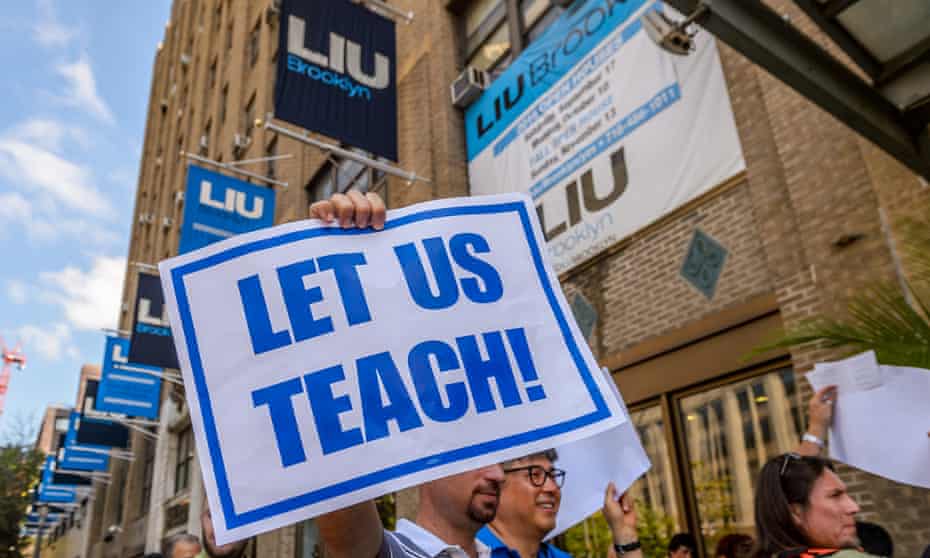 Brooklyn’s Long Island University administration locked out faculty ahead of fall classes as a negotiating tactic. 