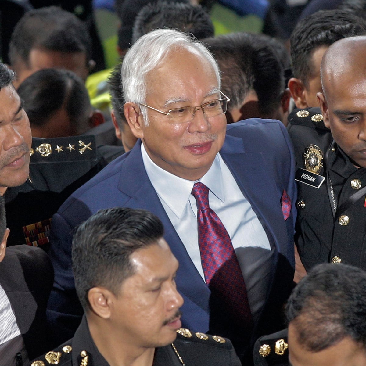 Najib Razak Charged With Money Laundering Over 1mdb Scandal Najib Razak The Guardian
