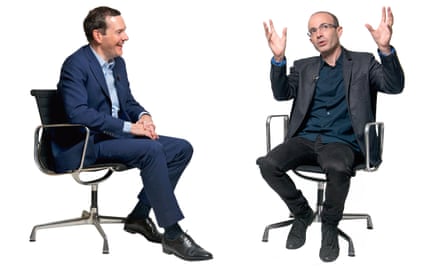 George Osborne and Yuval Noah Harari