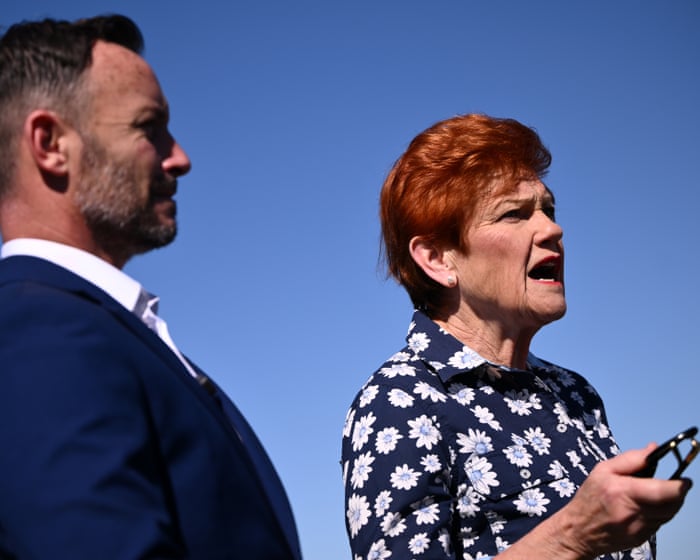 Australian politics live: One Nation denies journalists access to press conference in Melbourne