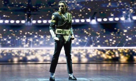 ‘No one’s looking at The Man in the Mirror’ … MJ has just opened in London.