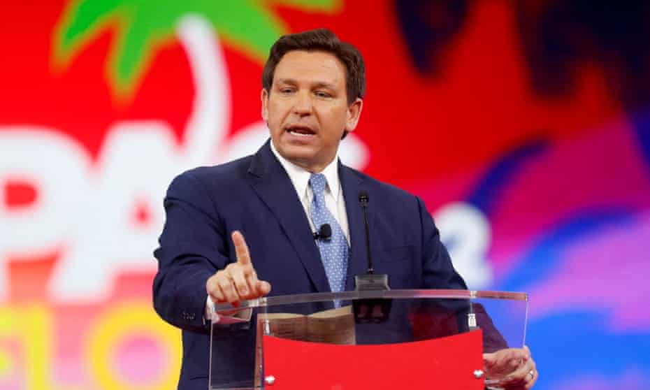 Governor Ron DeSantis, in an unusual move, was given authority to redraw electoral maps by the Republican-controlled legislature.