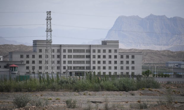 The Artux City ‘vocational skills education training service centre’, believed to be a re-education camp where mostly Muslim ethnic minorities are detained in Xinjiang.