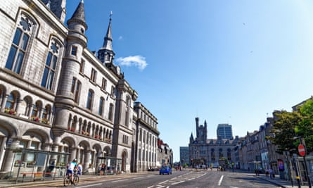 Grand civic architecture in Aberdeen’s city centre