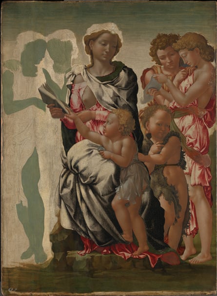 The Virgin and Child with Saint John and Angels (The Manchester Madonna)