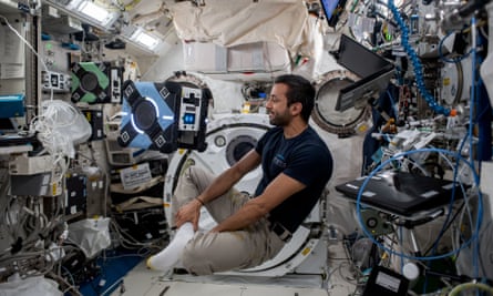 Sultan al-Neyadi​ in the ISS.