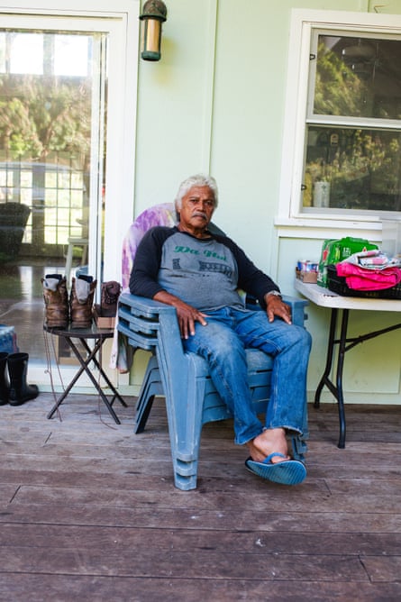 a man sitting on a chair