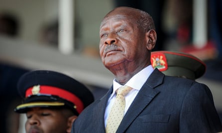 Ugandan president Yoweri Museveni.