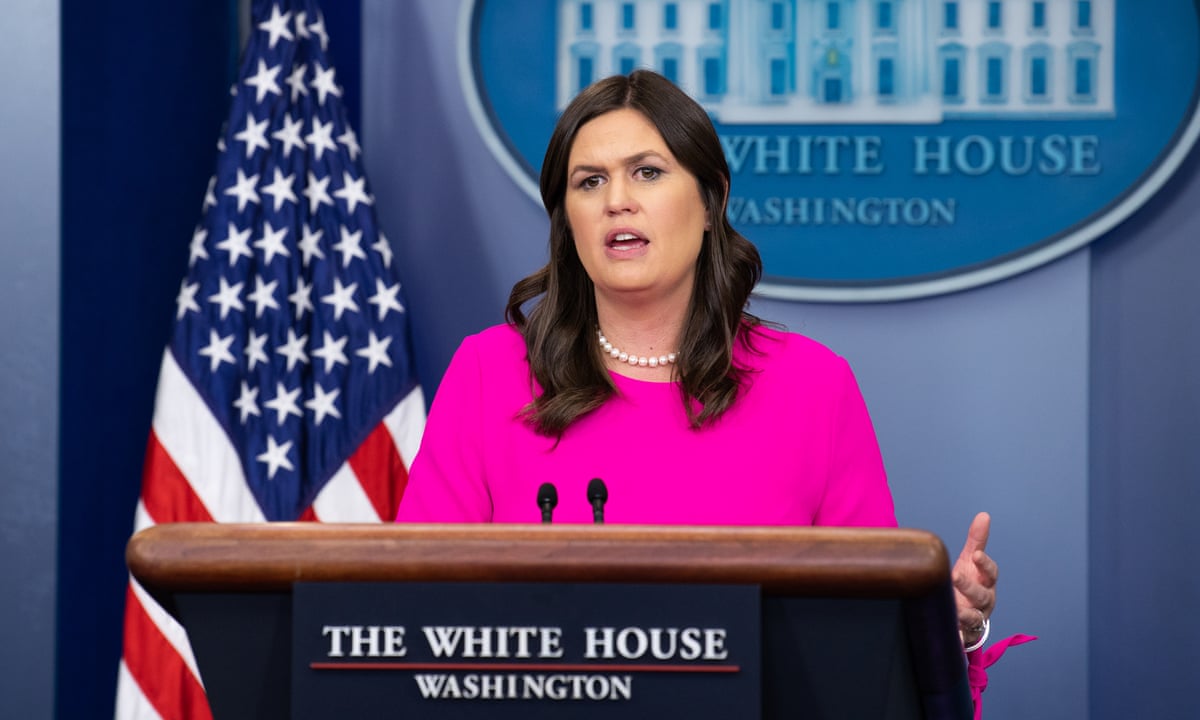 How Sarah Sanders Became Trump S Liar In Chief Us News