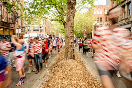 people walking