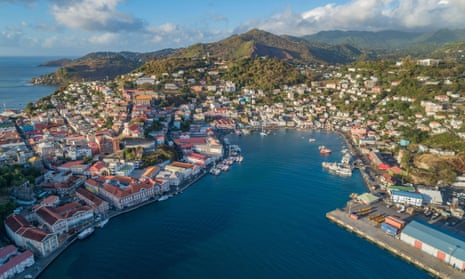 St George's in Grenada; the family are hoping they can help the people of the island to improve their lives.