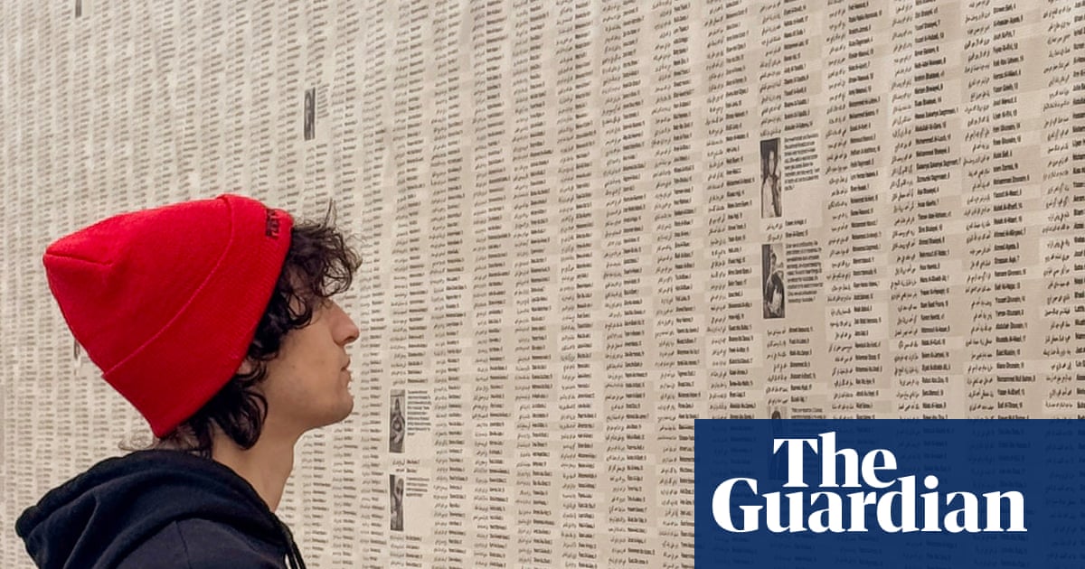 Wall of Tears: 50ft Brooklyn mural pays tribute to children killed in Gaza