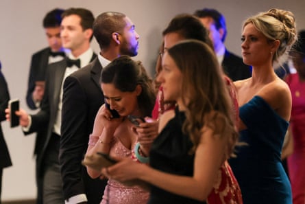 a woman in distress on the phone