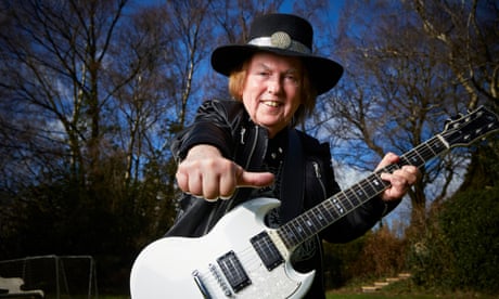 Dave Hill at home in Lower Penn, Staffordshire.