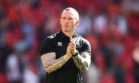 Michael Appleton took Lincoln to the League One play-offs in May where they lost against Blackpool.