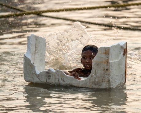 Half of world’s children exposed to at least three climate hazards, Unicef says