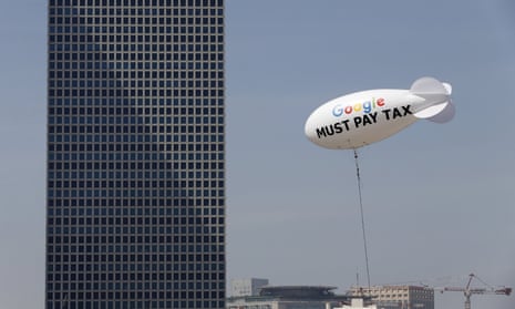 Last week, a blimp with ‘Google must pay tax’ written across it floated over the Tel Aviv skyline. 