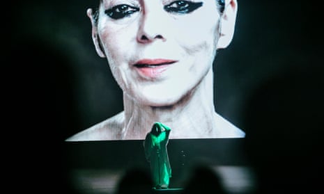 Anohni: she supplied the voice, screen avatars supplied the face.
