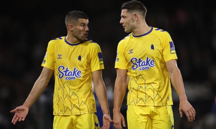 Conor Coady and James Tarkowski impressed in defence for Everton against Fulham.