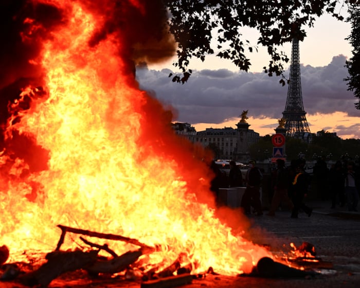 France braces for weeks more of protests as unrest spreads to Italy – Europe live