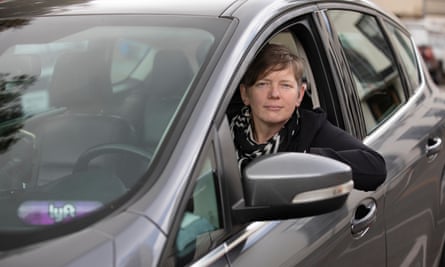 ‘The issue here is: how are the companies taking responsibility for these issues?’ says Nicole Moore, a Lyft driver in Los Angeles, California, and organizer with Rideshare Drivers United-LA.