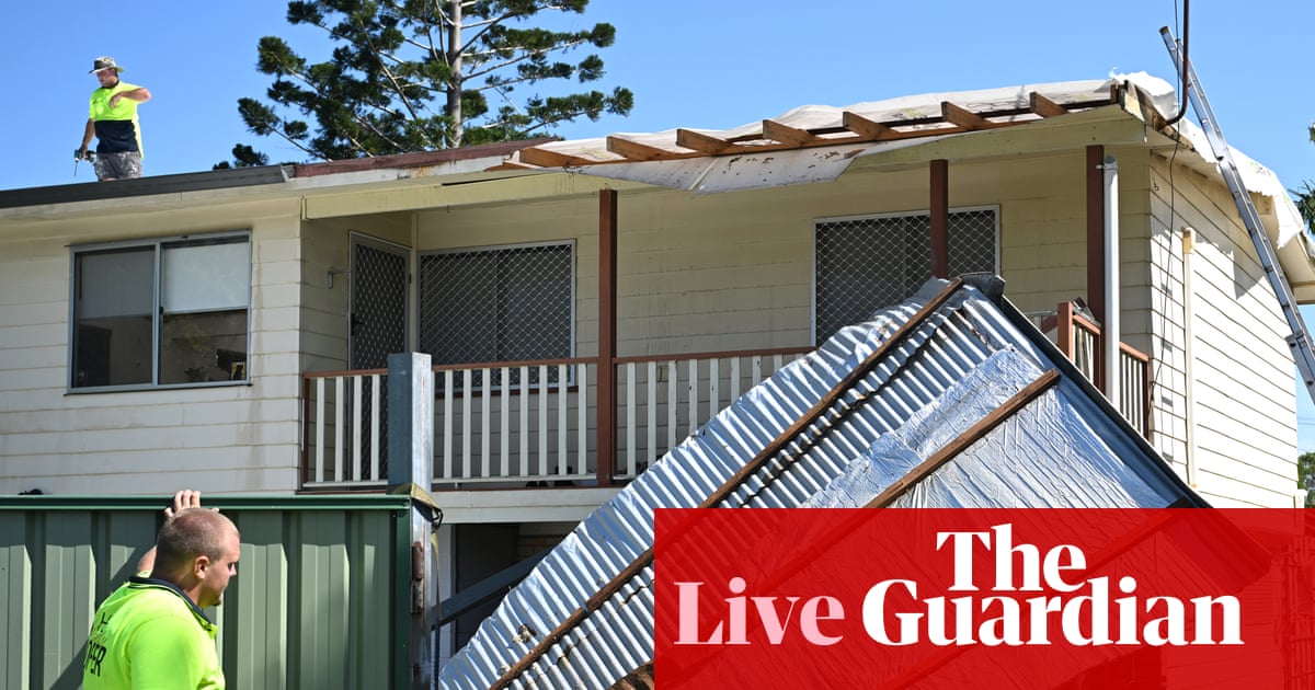 Australia news live: more wild weather on the way for Queensland; Iran denounces terror designation