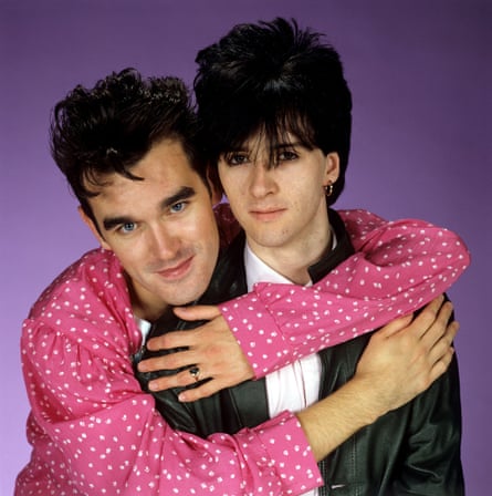 Morrissey and Marr in happier times, in 1987.