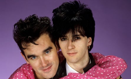 Morrissey and Marr in 1987.