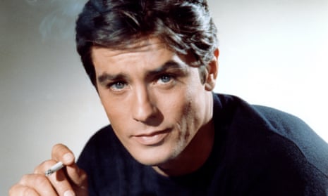 Alain Delon puffed his way moodily through hundreds of titles.