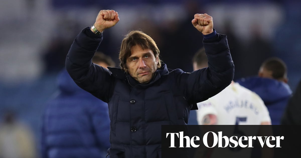 Tottenham uprising gains sense of origin story with Antonio Conte | Jonathan Liew