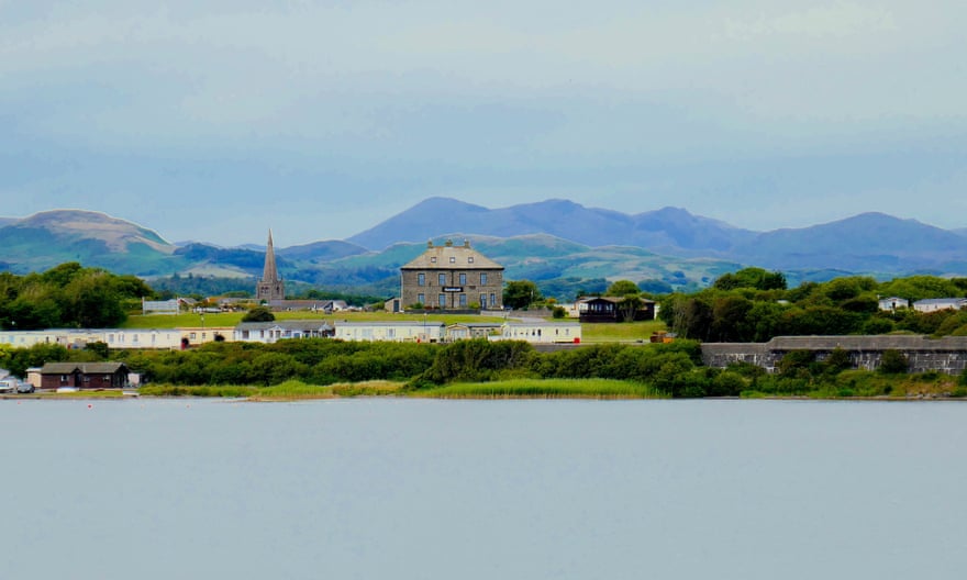 Shore thing... eh view of Mill across the lagoon.