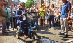 Mayor of  Breda. Breda in the Netherlands is the current 2019 European accessible city, accessible to people in wheelchairs/with disabilities