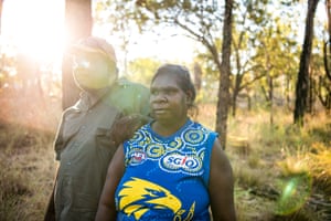 Robin Dann and partner Tanya Spider at Ngallagunda.